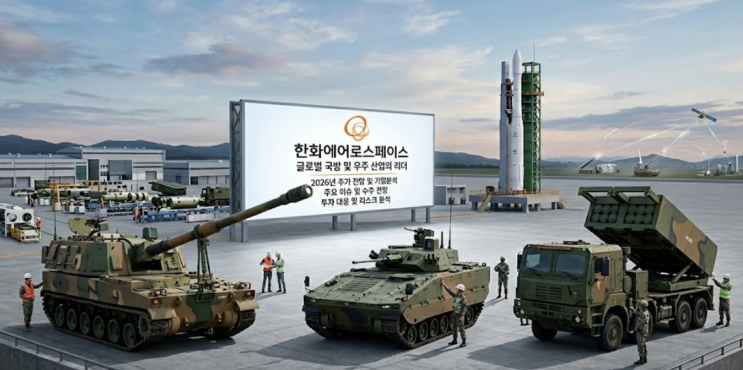 한화에어로스페이스 주가 전망 및 2026년 최신 기업분석 리포트 (이란-미국 전쟁 수혜 완벽 정리)