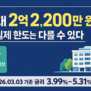 신한은행 쏠편한 전세대출 조건 2026 : 무주택·1주택자 신청 기준 총정리