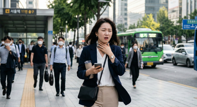목에 걸린 이물감 [가래]의 모든 것: 원인 질환과 치료 가이드