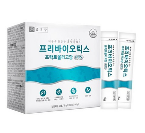 종근당 프리바이오틱스 프락토올리고당 FOS 유산균 30p 150g 솔직 후기