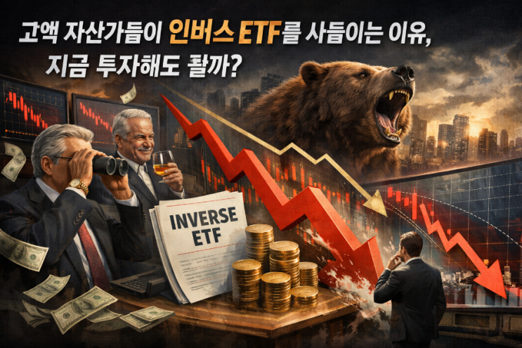  고액 자산가들이 인버스 ETF를 사들이는 이유, 지금 투자해도 될까?