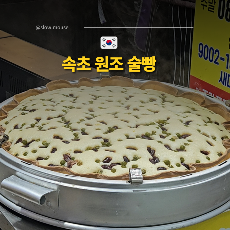 속초 중앙시장 원조 막걸리 술빵 웨이팅과 2호점 위치 택배 가격