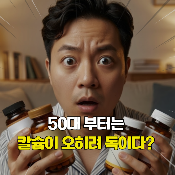  50대 이후 부모님 영양제, 이것만은 절대 먹지 마세요. 추천도 포함