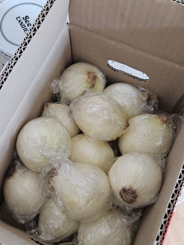  신선함이 살아있는 국내산 농산물온 깐양파 미절단 만생종으로 요리시간 단축하기