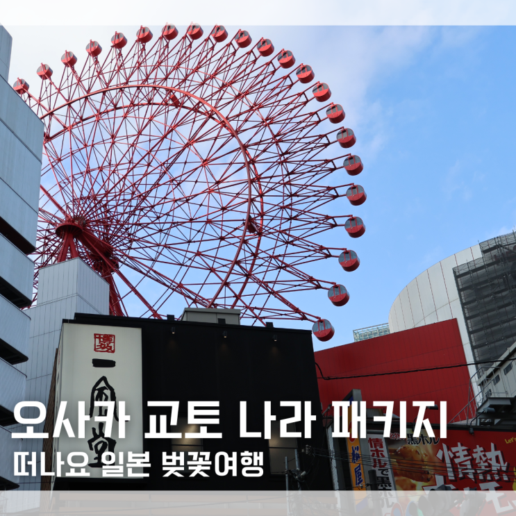  오사카 교토 나라 패키지 여행 추천｜오사카벚꽃개화시기 2026