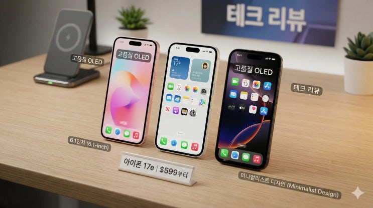  아이폰17e 살까 말까? 보급형이지만 256GB 탑재한 이유와 장단점