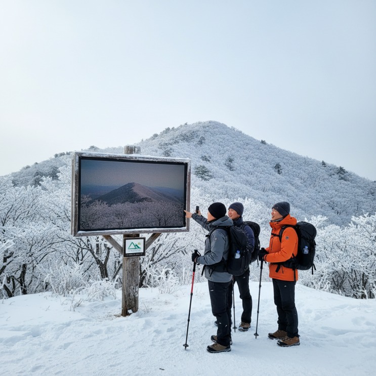  덕유산CCTV 실시간 영상으로 상고대 확인! 헛걸음 방지 꿀팁 (덕유산 국립공원)