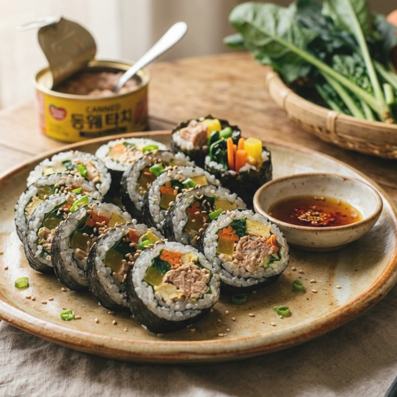 임산부 참치캔 섭취량 참치김밥 먹어도 되나?