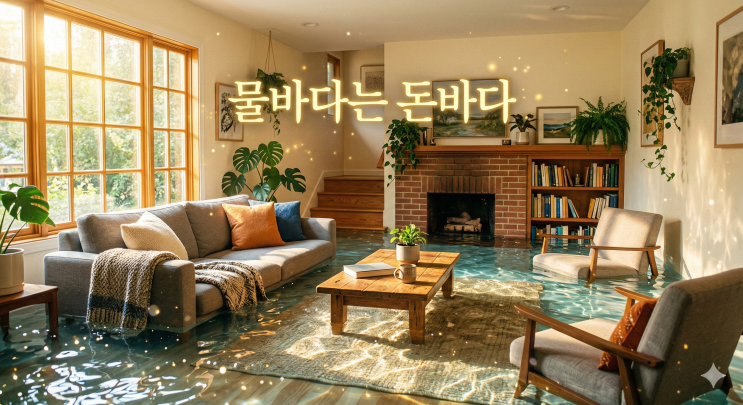  집에 물 차는 꿈, 악몽인 줄 알았죠? (당장 로또 사야 하는 물 꿈 3가지)