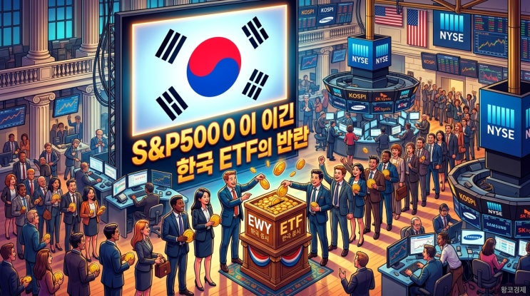  S&P500보다 잘 나가는 코리아ETF 미국 개미들이 한국 주식을 사모으는 이유