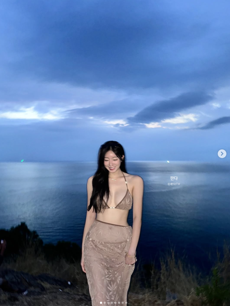  성백현도 반했나? 안지현 비키니 압도적 자태