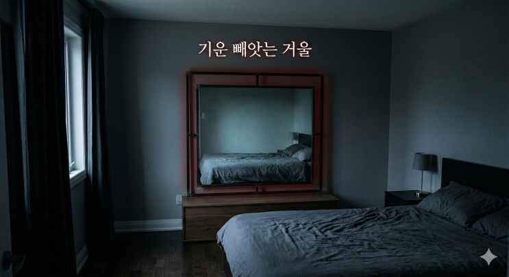  안방 거울 풍수, 자는 모습 비치면 당장 치우세요 (돈 새는 침실의 비밀)