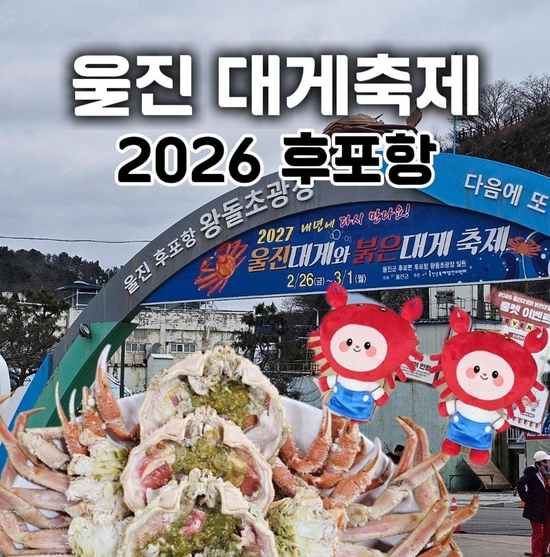 2026 울진대게축제 후기｜후포여행 이틀코스, 대게체험·요트·경품룰렛까지 솔직리뷰