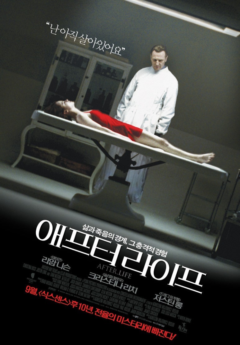 영화 애프터라이프 결말 해석 줄거리 스포 ott 뜻 후기 리뷰 평점 관람평 나무위키 넷플릭스 ....