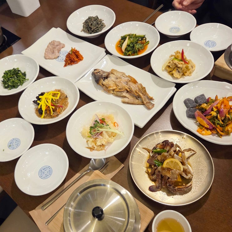  동탄한정식 점심 맛집 연담채 예술의전당 가족모임 추천