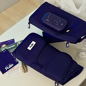 임산부 다리 저림, 부종 예방하는 풀리오 V3 종아리 마사지기 내돈내산 후기, V2 코스트코 할....
