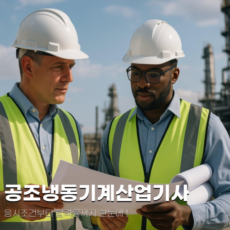 공조냉동기계산업기사 응시조건부터 합격률까지 한눈에 !