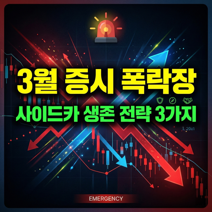 <b>코스닥 매도 사이드카</b> 뜻 발동 조건, 3월 증시 폭락장에서... 