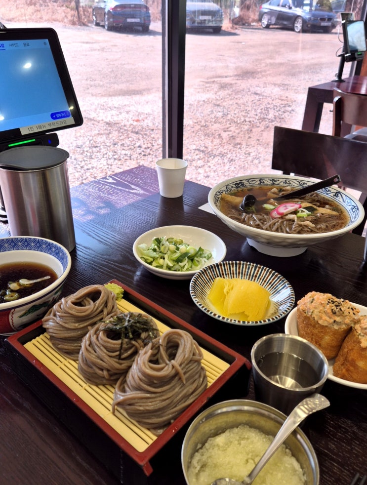  고양이케아근처맛집 자가제면의 달인 삼동소바 고양화정점 후기