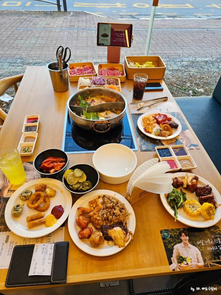  하남 검단산 맛집 샤브올데이 주말 점심 무한리필 소고기 샤브샤브 뷔페 대식가 추천 후기