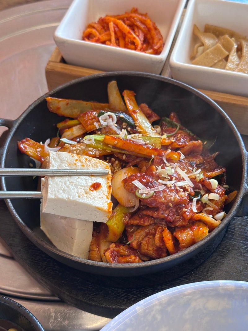 광주 수완지구 제육볶음 김치찌개 맛집 | 장덕동 열평집밥아울렛점 | 건강집밥 혼밥추천