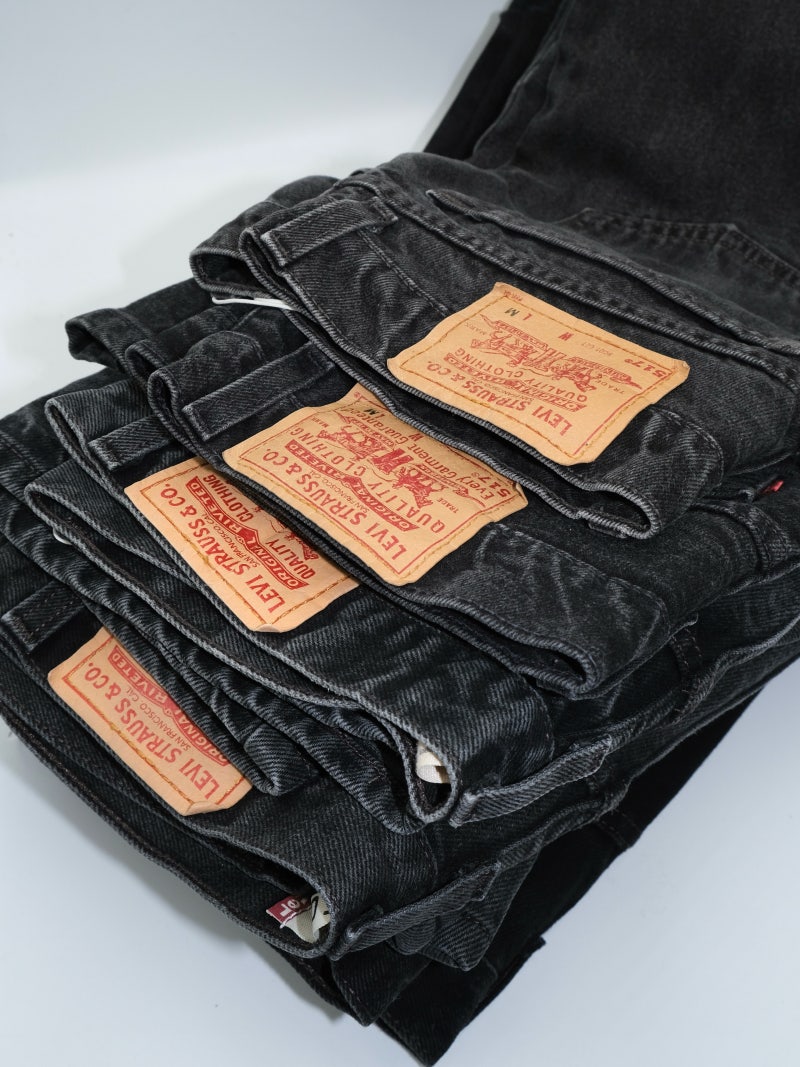 LEVIS 517 BLACK NEW DROP(빈티지 리바이스 517 흑청 블랙진 입고)