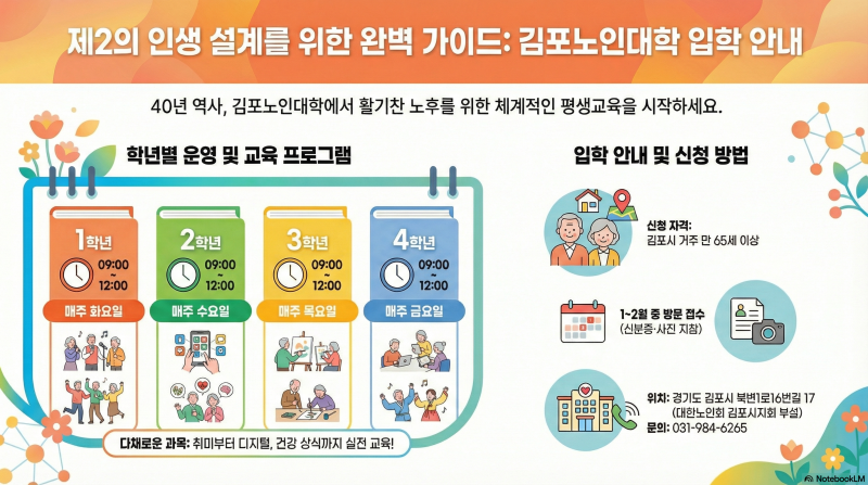 [김포노인대학] 배움에는 은퇴가 없다! 100명의 시니어와 나눈 뜨거운 소통 강의 현장