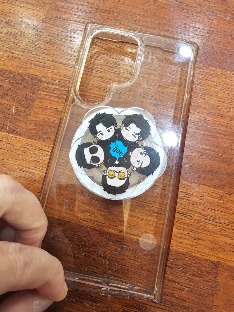 다이소 갤럭시 S23 울트라 맥세이프 투명 케이스 구입 후기