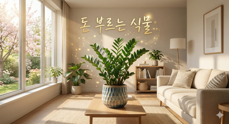  거실에 '이 화분' 하나만 두세요, 올봄에 돈벼락 맞습니다 (돈 부르는 식물 3대장)