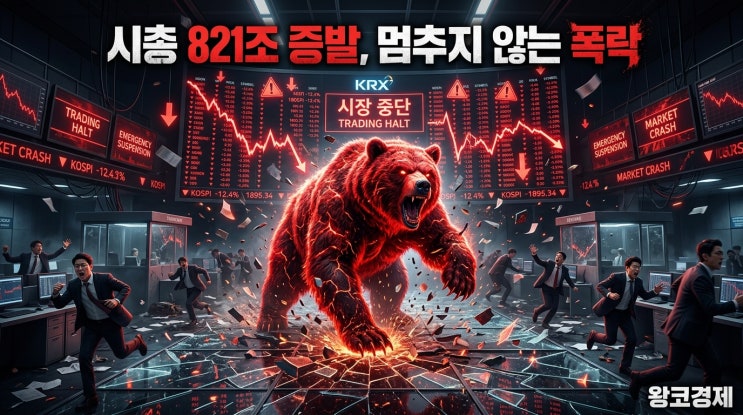  환율 1,500원 돌파와 증시 대폭락, 중동발 퍼펙트 스톰에 같힌 대한민국