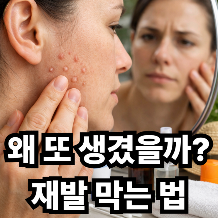  편평사마귀 재발하는 이유, 치료 후 관리법 제대로 알기