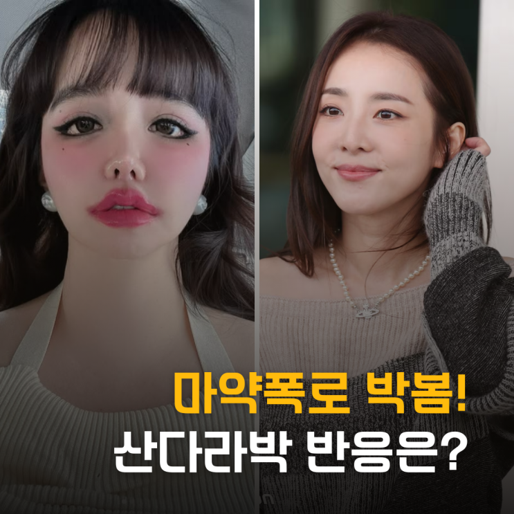  박봄 산다라박 마약 사건 희생양 주장 YG 저격한 진짜 이유?