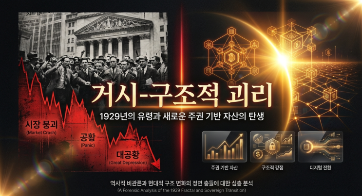  비트코인 1929년 대공황 평행이론과 1만 달러 폭락 시나리오, 사실일까?