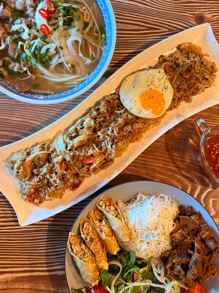  구미 쌀국수 맛집 난난 산동점 아이랑 놀이방식당 가성비 점심 추천