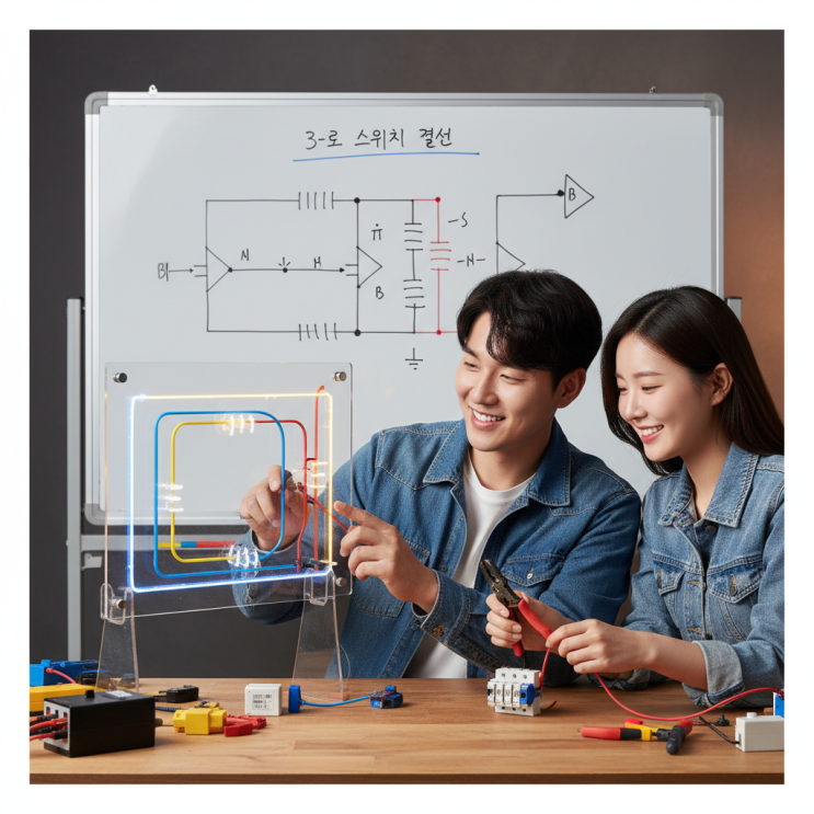  초보자도 쉽게 따라하는 3로스위치결선, 결선도 원리와 배선 연결 방법 완벽 가이드