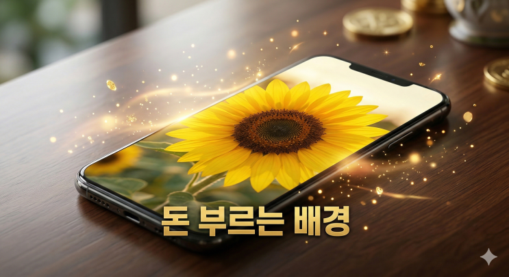  핸드폰 배경화면, 당장 '이 그림'으로 바꾸세요 (돈벼락 맞는 디지털 풍수)