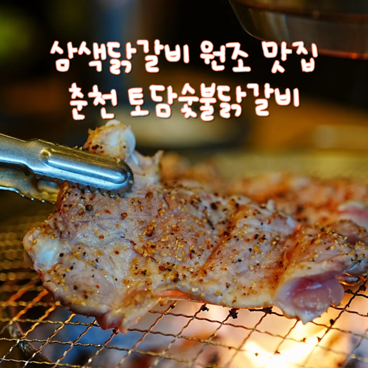  춘천 닭갈비 현지인 맛집 토담숯불닭갈비 강원도 먹거리