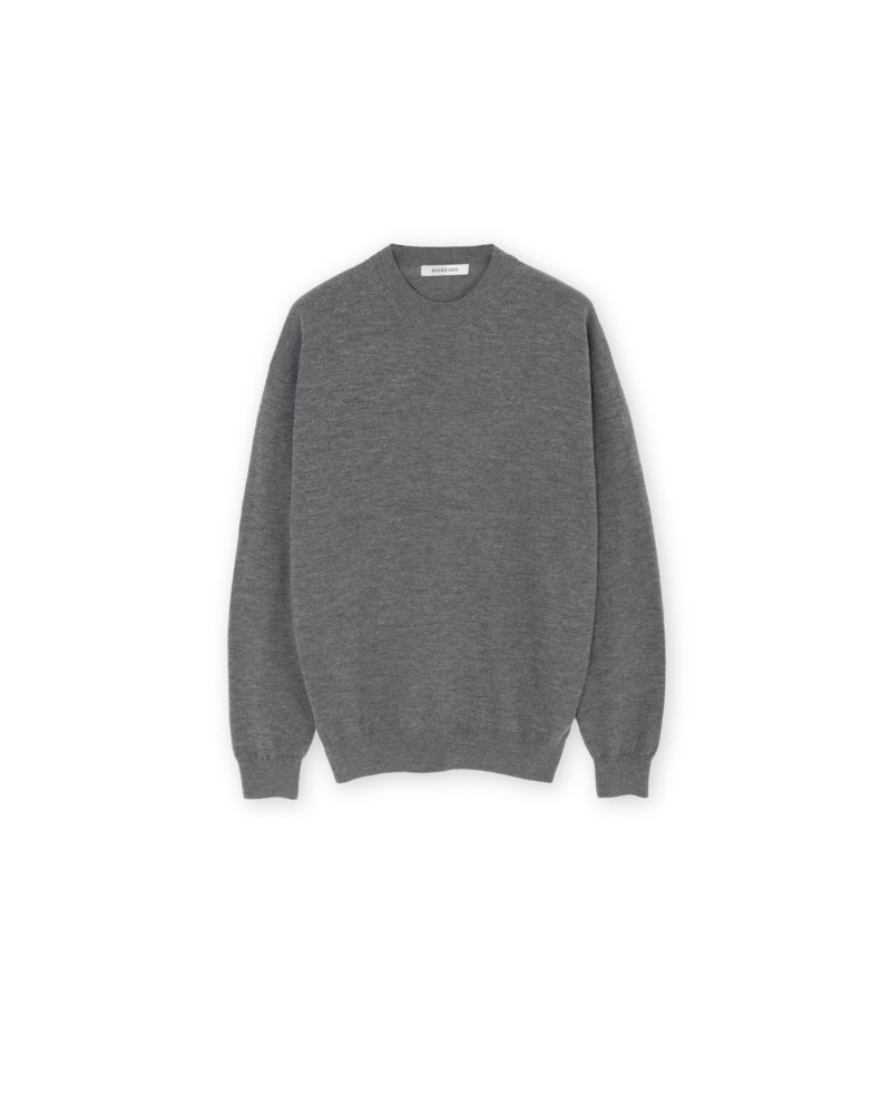 브라운야드 | Brownyard Crewneck Knit Charcoal