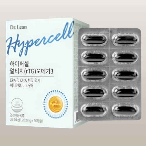 닥터린 하이퍼셀 알티지 오메가3 rTG 식물성 5개월분 꼼꼼 비교