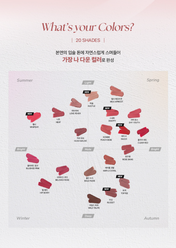 주름 부각 없는 립스틱 추천 웨이크메이크 소프트 블러링 밤 스틱
