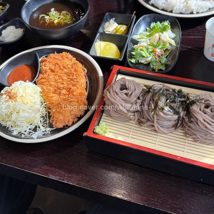  [경산/정평역/삼동소바] 졸업식 전 엄마가 사주신 꿀맛 점심! 소바와 돈까스 솔직후기 