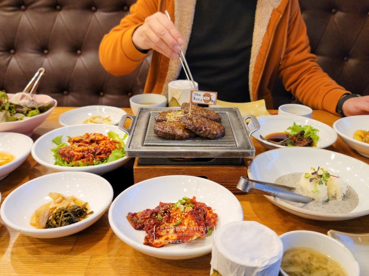  담양 현지인 맛집 옥빈관 떡갈비 대통밥 정식 후기 담양여행지