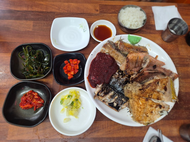 부산 범일동 복권 명당과 생선구이 명당 신선식당! 생선구이와 동태탕을 함께 가성비 맛집! 건강한 한 끼 추천