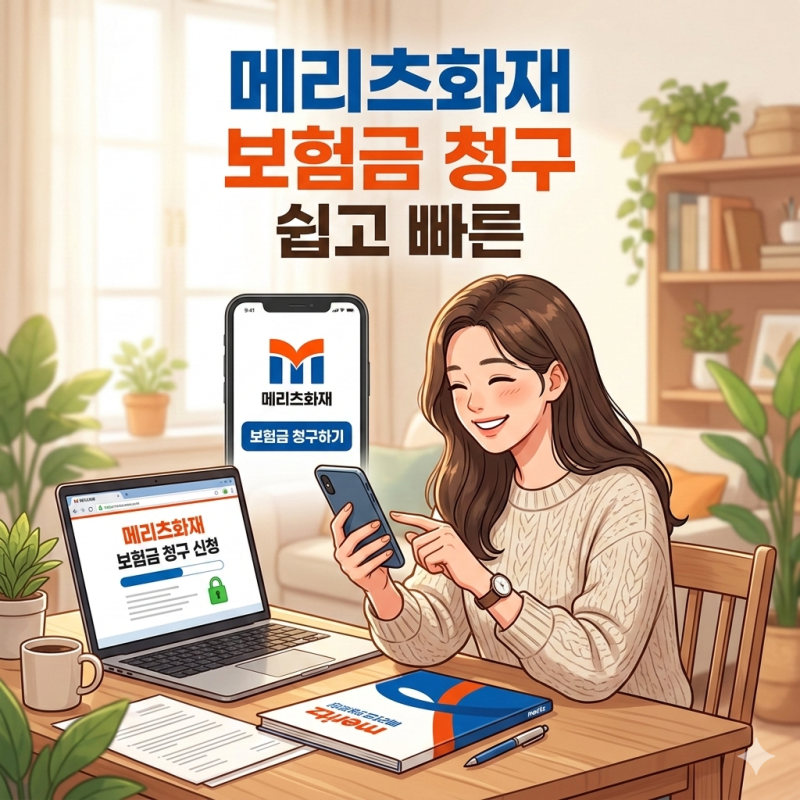 메리츠화재 보험금 청구 방법 및 청구서 양식 (팩스번호)