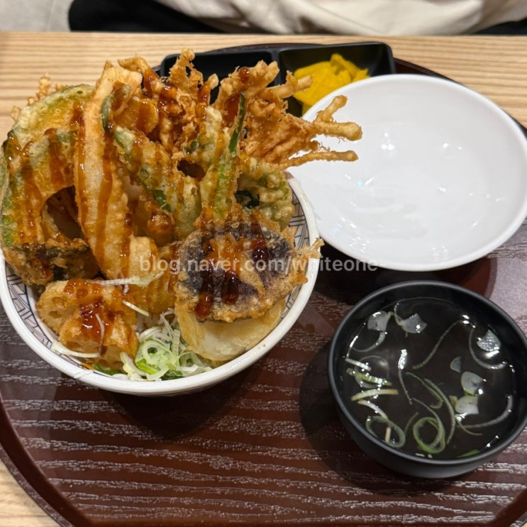  [서울/영등포역/온기정] 타임스퀘어 온기정 솔직후기! 붓카게 냉우동 & 텐동 웨이팅 꿀팁 