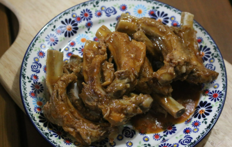 간장돼지 등갈비찜 요리 폭립 만들기 소스 양념 레시피