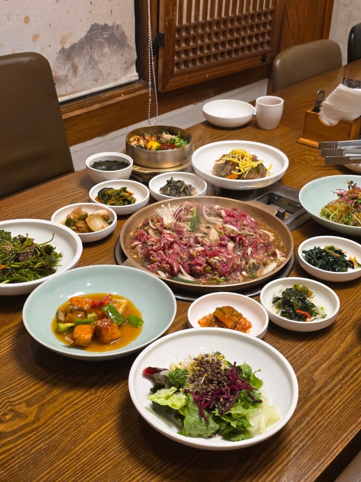  모임하기 좋은 전주 수목원 맛집 호남각 전주 한정식 후기