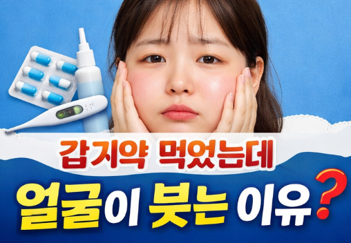 감기약 먹었는데 얼굴이 붓는 이유? 후두염 약 복용 후 얼굴 붓기 원인 정리