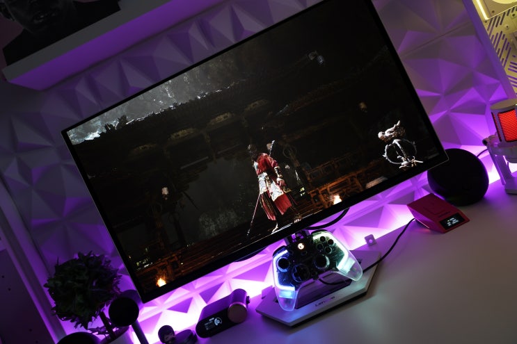 존재감만으로도 게임에 빠져드는 레노버 Legion Pro 27UD-10 4K UHD 240Hz 실 사용기