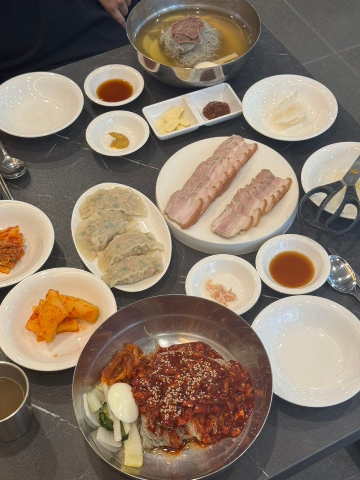  부산냉면맛집 남포동 국제시장 평양냉면 함흥냉면 부부면옥